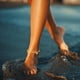 thumbnail image 5 of Tobillera de playa para mujer, Tobillera de playa para mujer Tobillera de playa Letras Corazón Inicial Tobillera Diseñada para el futuro, 5 of 7
