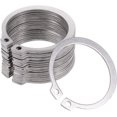 thumbnail image 1 of 49mm External Circlips C-Clip Retaining Shaft Snap Rings 304 Stainless Steel 20pcs, 1 of 3