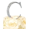 thumbnail image 7 of Le Prise Rhinestone Letter Wedding Cake Topper, 7 of 7