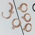 thumbnail image 3 of Amaiiu Copper Earring Finding Clasp Pendant Dangling Earrings Components Hook Jewelry Handmade Accessory for Professional Rose Gold, 3 of 9