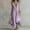 Purple, variant on Dolkfu Dresses for Women Trendy V-Neck Sleeveless Orange Side Split Maxi-Length Peasant Dresses Solid Modern Relaxed Fit Flowy Dresses Orange,M