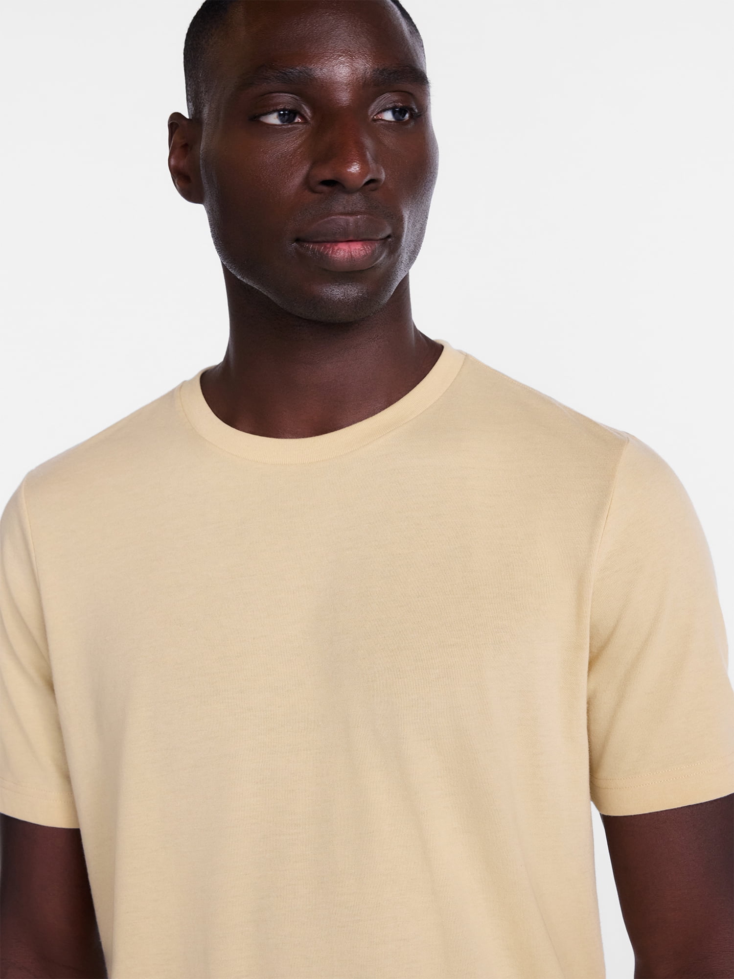 George Men's and Big Men's Crewneck Tee with Short Sleeves, Size XS-3XL