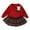 Red, variant on Odeerbi Toddler Girls Fall Winter Fleece Outfits Rabbit Cardigan Sweater with Plaid Pleated Skirt Set 1-8 Years Kids Cute Sweater Velvet Two-piece Skirt Set Toddler Clothes Red-Fleece