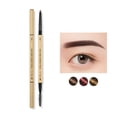thumbnail image 2 of Eyebrow Pencil Sweat Proof Eyebrow Pencil Long Lasting All Day Brow Pencil And Gel Suit Virtually Every Say Goodbye To Smudging And Fading Makeup Beauty Tools Clearance Back to school wedding gifts, 2 of 9
