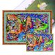 thumbnail image 1 of Kit Punto Cruz Dibujos Animados Impreso Hilo Algodón Ecológico Bordado 11CT 90x60cm, 1 of 9