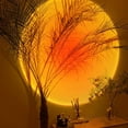thumbnail image 6 of Richgv Sunset Lamp Projection, 16 Colors Changing Projector LED Lights Floor Lamp Rainbow Projection Light 360 Degree Rotation for Christmas Decorations Photography/ Party/ Home/ Bedroom, 6 of 11