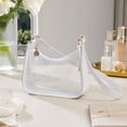 thumbnail image 3 of Stadium Approved Clear Crossbody Bag for Women, Waterproof PVC Transparent Shoulder Purse Lightweight Tote for Concert Sports Travel Beach, 3 of 7