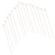 thumbnail image 4 of 30 unids de alambre de acero Memo Floral Pick Clips Bouquet Packaging DIY Steel Cards Titulares, 4 of 6