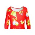 thumbnail image 4 of Girls Dress Christmas Santa Xmas Tree Jingle Bell 4, 4 of 4