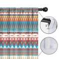 thumbnail image 4 of Blackout Kids Curtains,Boho Bohemia Geometric Line Art Childrens Insulated Curtains Set Of 2,Bedroom Essentials,Toddler Room Decor 42"x54"(106x137cm), 4 of 4