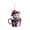 Multicolor-B, variant on YATAV 4th of July Hanging Decorations Independence Day Ball Cat Ornaments USA 250th Anniversary Patriotic Tree Decor Acrylic Red White and Blue Ornaments for Memorial Day Party 2 Pcs(G)