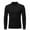 Black, variant on Mgmyaa Men's Stretch Mock Neck Long Sleeve T-Shirt Thermal Base Layer Slim Fit Pullover Undershirt Casual Wear