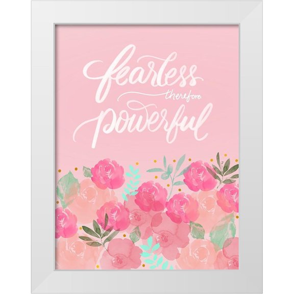 Batista, Dee 25x32 White Modern Wood Framed Museum Art Print Titled - Powerful