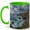 Green, variant on Coastal Cliffs Coffee Mug, Ocean Landscape Mug, Seagull Rocky Shore Ceramic Mug, Nature Lover Gift, Scenic Sea View Cup for Women Men, 11 oz