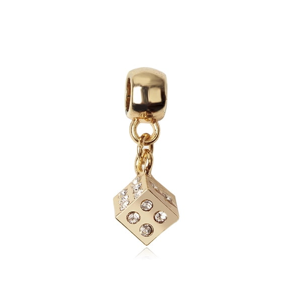 10Pcs Bracelet Charms for Girls Birthday - Linglong Dice