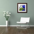 thumbnail image 3 of Trademark Fine Art "Morphos Two" Canvas Art by Color Bakery White Matte, Wood Frame, 3 of 4