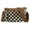 Brown, variant on 2 Pcs Checkered Crossbody Bags for Women Bum Bag Checkered Cross Body Sling Backpack Hobo Satchels Shoulder Wallet Purses