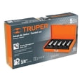 thumbnail image 2 of JUEGO DADOS 3/8'' STD HEXAGONAL 5 PZ TRUPER 13951 Truper JPH-3/8X5P, 2 of 2
