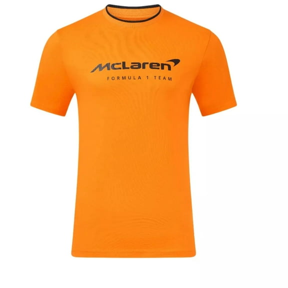 McLaren F1 Women's Core Essentials Logo T-Shirt - Deep Lichen Green/White/Orange/Black/Pink
