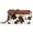 Cow-Brown, variant on Wrangler Western Cowhide Crossbody Bags for Women Clutch Wristlet Purse, black