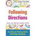 thumbnail image 1 of Pre-Owned Following Directions (Grades 3-6 + SPED): Six-Minute Thinking Skills (Other) 9781775285229, 1 of 1