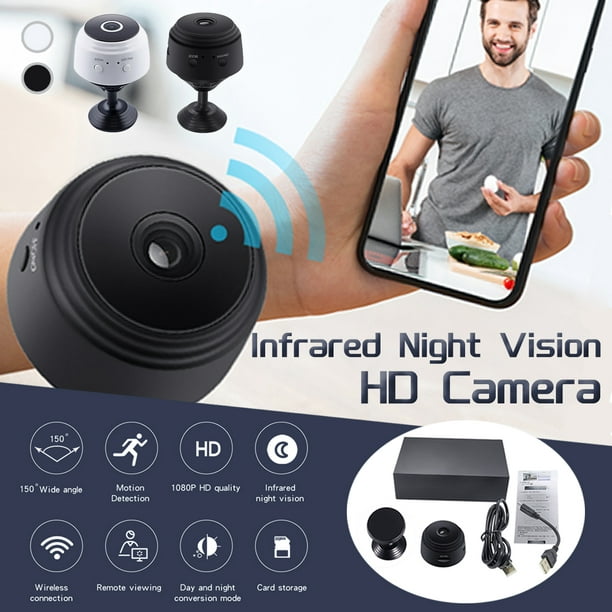 Generic - Mini caméra espion sans fil WiFi - 1080P Nanny Cam avec