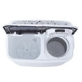 thumbnail image 4 of EastVita Xpb35-zk35 Washing Machine Capacity Twin Tub Semi-automatic Laundry Washer 110v 360w 14.3lbs, 4 of 7