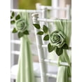 thumbnail image 2 of Flores artificiales InnoGear Elf Green Rose Foam x50 con tallos, 2 of 7