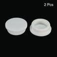thumbnail image 2 of Uxcell Silicone Rubber Hole Plug White Stopper for 41-42mm Hole 2 Pack, 2 of 5