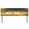 thumbnail image 3 of Industrial Headboard, Vibrant Retro Style Equipments Original Concept for Modern Art Design, Upholstered Decorative Metal Bed Headboard with Memory Foam, King Size, Yellow Green, by Ambesonne, 3 of 4