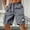 B_ Gray, variant on Fashion YLSDY Men's Cargo Shorts Twill Cotton Running Hiking Short Casual Elastic Waist Camping Travel Short with Multi-Pockets Army Green M