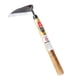 thumbnail image 2 of Hoz de desmalezado Hoz de estilo japonés Hoz de acero compuesto con mango doblado Azada de acero para segadora Azada con mango doblado para jardinería, desmalezado, excavación y cultivo Akmoler, 2 of 9