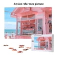 thumbnail image 6 of Sikiie Pastel Pink Beach Cafe Puzzle, Jigsaw Puzzles, Jigsaw Puzzles 1000 Pieces, Custom Jigsaw Puzzle for Adults (29.5×19.7in, Horizontal), 6 of 9