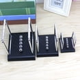 thumbnail image 4 of Grandest Birch Classic Newtons Cradle Kinetic Balls School Educational Prop Toy Desktop Decor Swing Balls Desktop Decor Educationa, 4 of 8