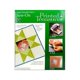 Dritz Printed Treasures Sew-On Ink Jet Fabric Sheets, White, 8-1/2" x ...