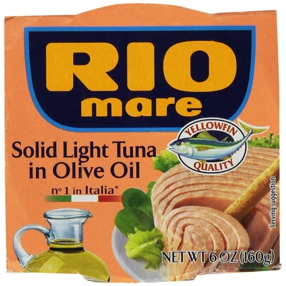Rio Mare Tuna Fish Imported From KKS1 Italy. Italy's Number 1 Tuna - The Best Imported Italian Tuna - Pack of 3