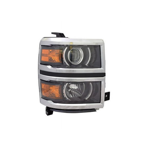 Right Passenger Side Headlight Assembly - Compatible with 2014 - 2015 Chevy Silverado 1500