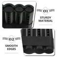 thumbnail image 7 of BALAHAPY 1Pcs Rectangular Coin Storage Box for Collectors Black Plastic Travel Use 12.7X8.2X3.0in, 7 of 7