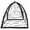 Black, variant on Garden Protective Dome Cover Versatile Cloche for Safeguarding Vegetable and Flower Growth from Weather