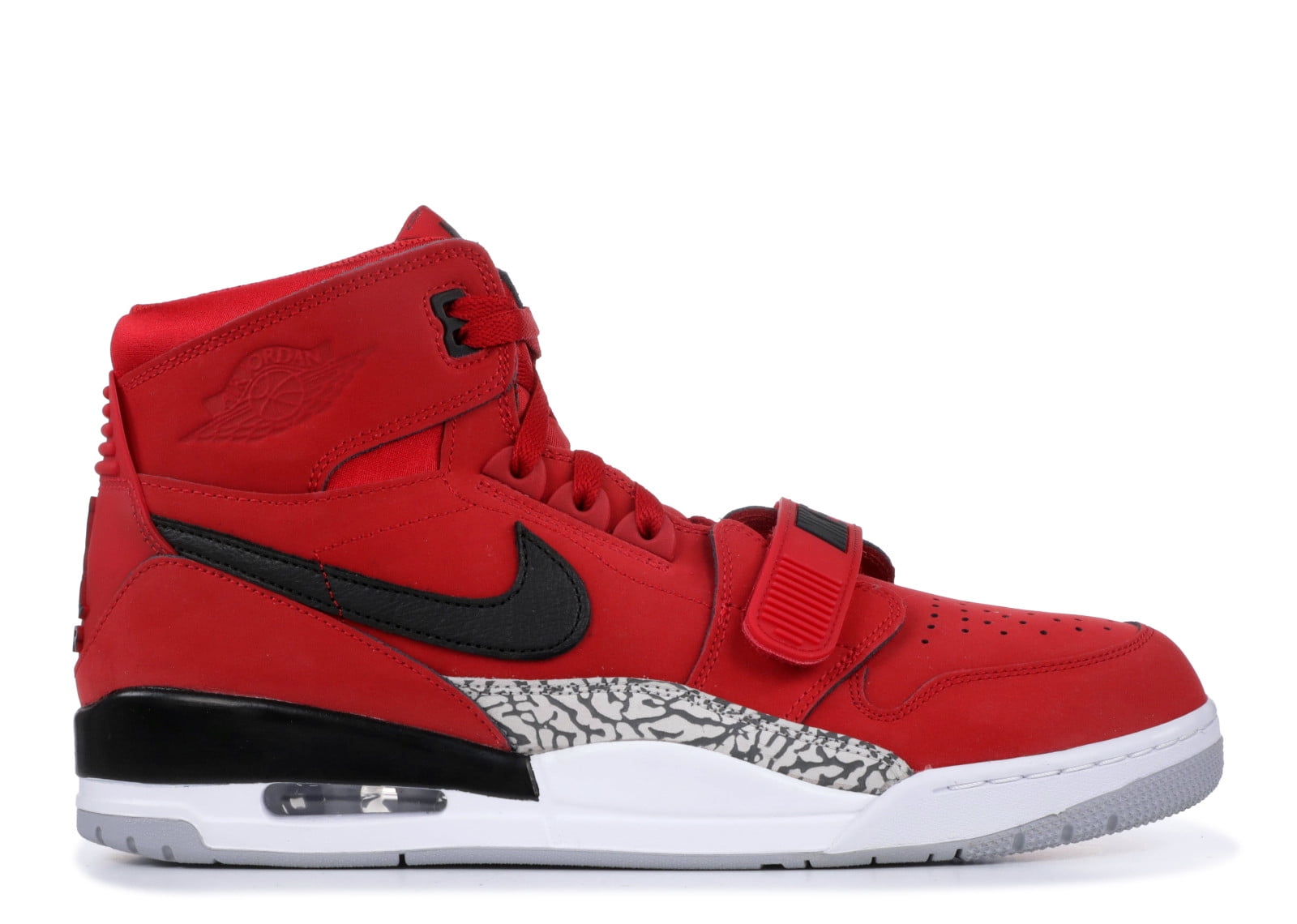 jordan legacy 312 black red
