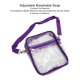 thumbnail image 3 of Bolsa de mensajero transparente de PVC con cremallera transparente impermeable ANGGREK  Otros, 3 of 8