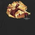 thumbnail image 2 of Men's Marvel Spider-Man: No Way Home Gold Web Shot  Long Sleeve Shirt Black 2X Large, 2 of 4