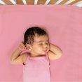 thumbnail image 3 of The Peanutshell Fitted Crib Sheet Set for Baby Girls, Pink Roses and Floral, 4 Pack Set, 3 of 5