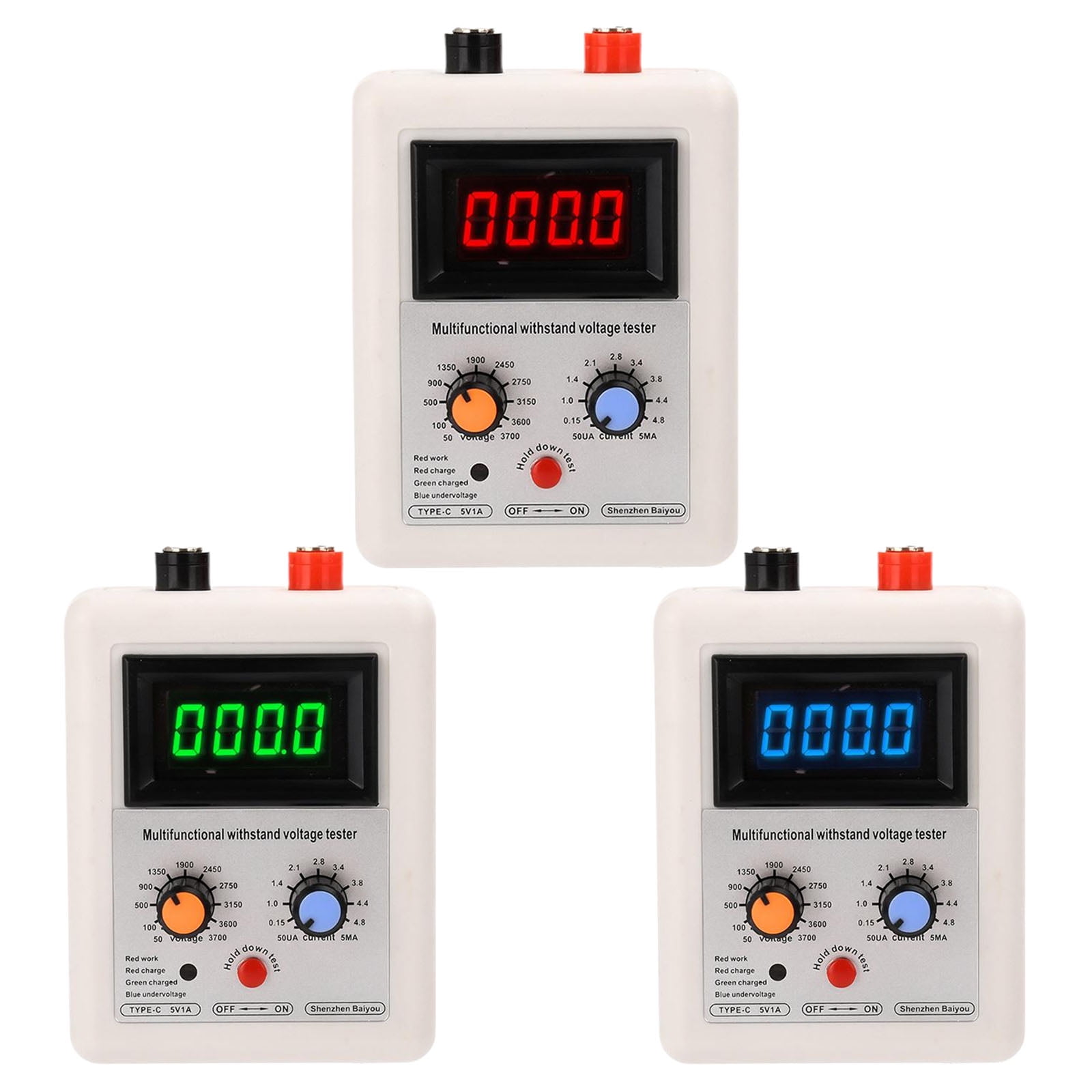 BIBABLYKE 50-3700V Withstand Voltage Tester IGBT Transistor Tester Diode Triode Voltage Capability Meter Multifunction Meter