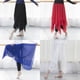 thumbnail image 1 of Pantalones de falda 2 en 1 de moda para mujer, transpirables, suaves, que absorben la humedad, Yoga de baile, 1 of 8