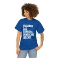 thumbnail image 3 of Husband Dad Grandpa Lawn Care Legend Shirt, Christmas, Fathers Day -ID: 617, 3 of 7