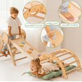 thumbnail image 6 of Goodevas Montessori Wooden Climbing Set 5 in 1 for Toddlers, 6 of 8