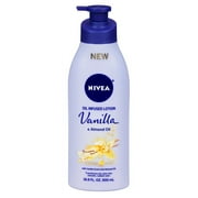 Nivea Lotion Oil-Infused Vanilla / Almond Oil 16.9oz Pump (Pack of 2)