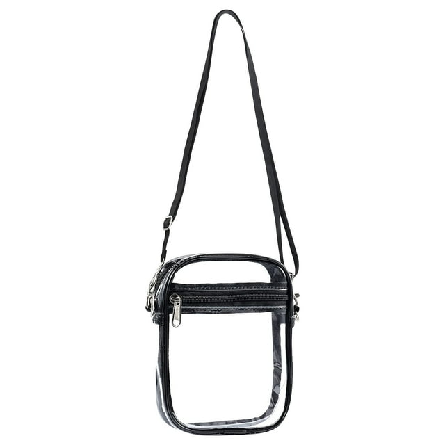 Clear Bag Stadium Approved, Clear Crossbody Bag Purse Bag for Sports Event Concerts Festivals