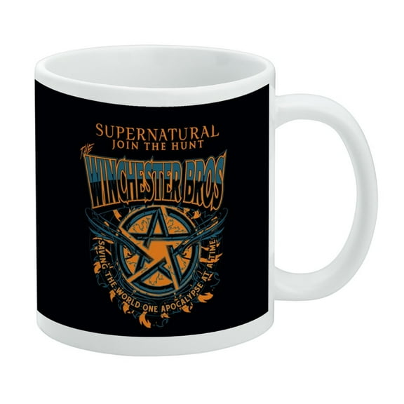 Supernatural The Winchester Bros White Mug